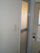 浴室ドア樹脂パネル修理